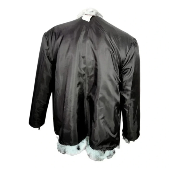 Vintage Polar Magic Jacket and Hat  Blue Faux Fur Size S Movie Star circa 70s - Picture 15 of 15